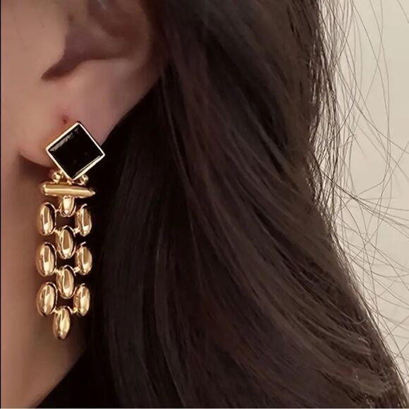 Vintage style drop earrings N153 - Picture 1 of 4